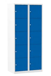 Lockerkast XL 10 vaks - blauw